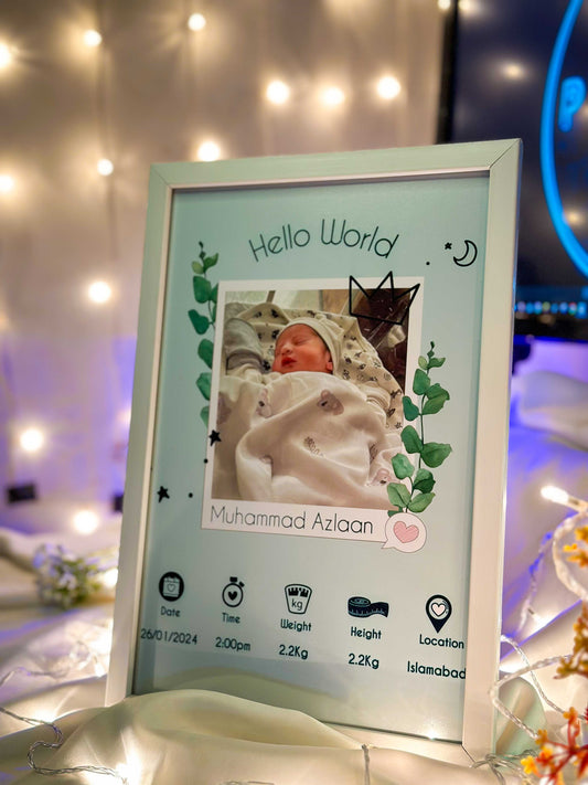 Born Baby Frame