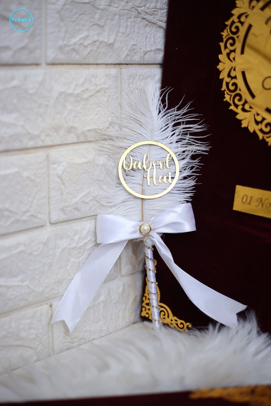 Nikah Pen Bow | Silver 002