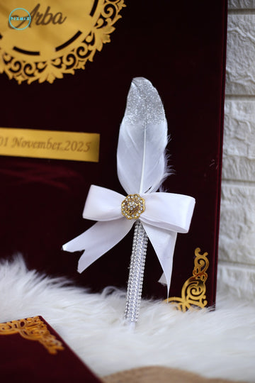 Nikah Pen Bow | Silver