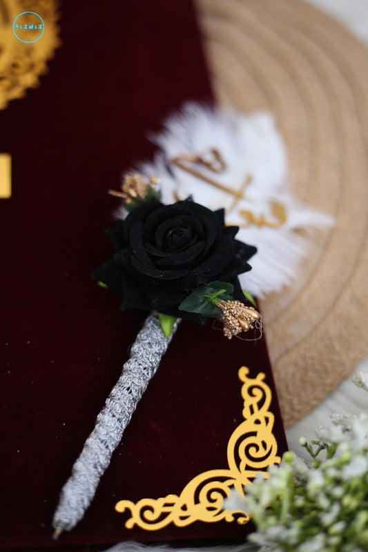 Nikah Pen | Black Rose
