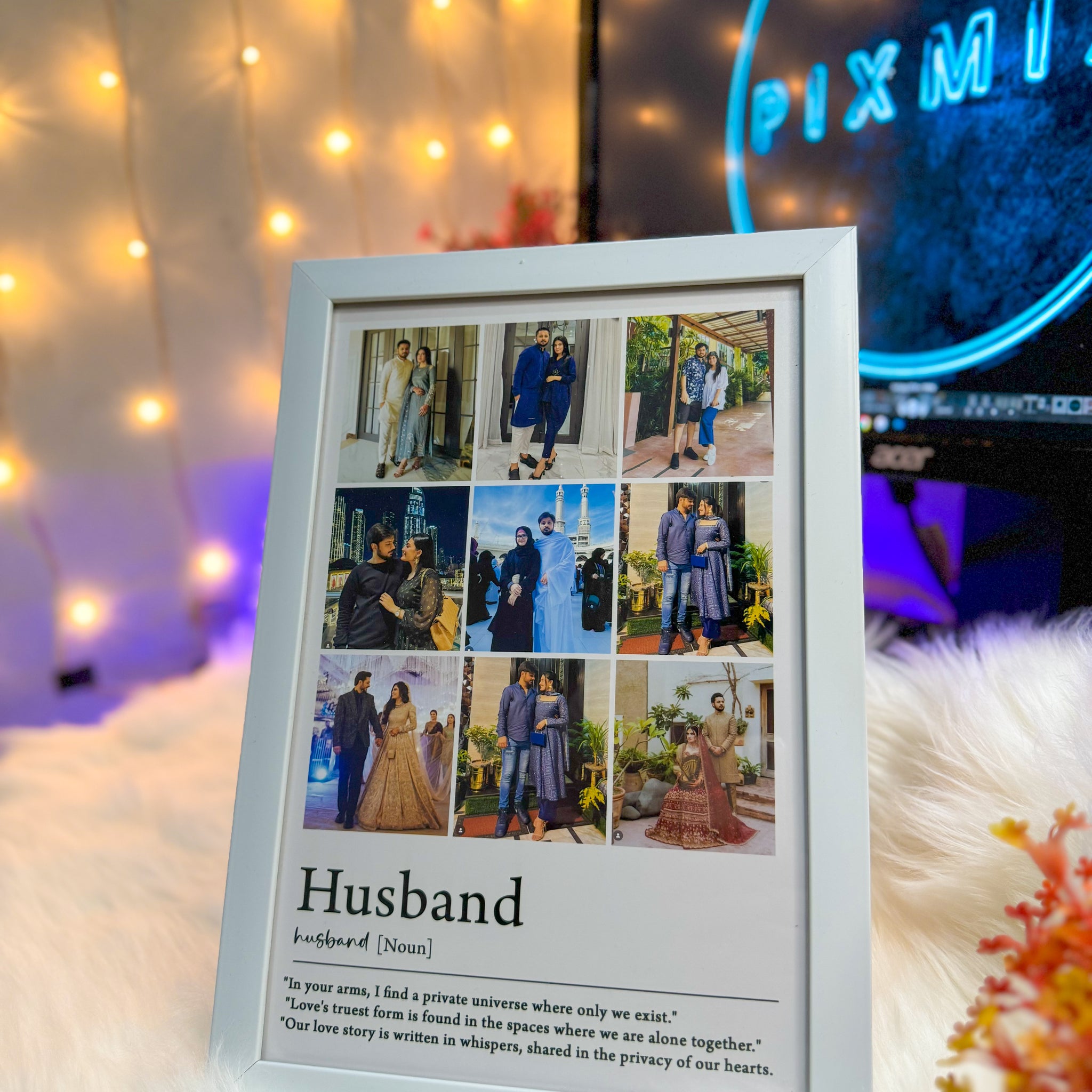 Customize Husband's Frame