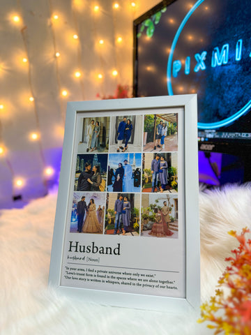 Customize Husband's Frame