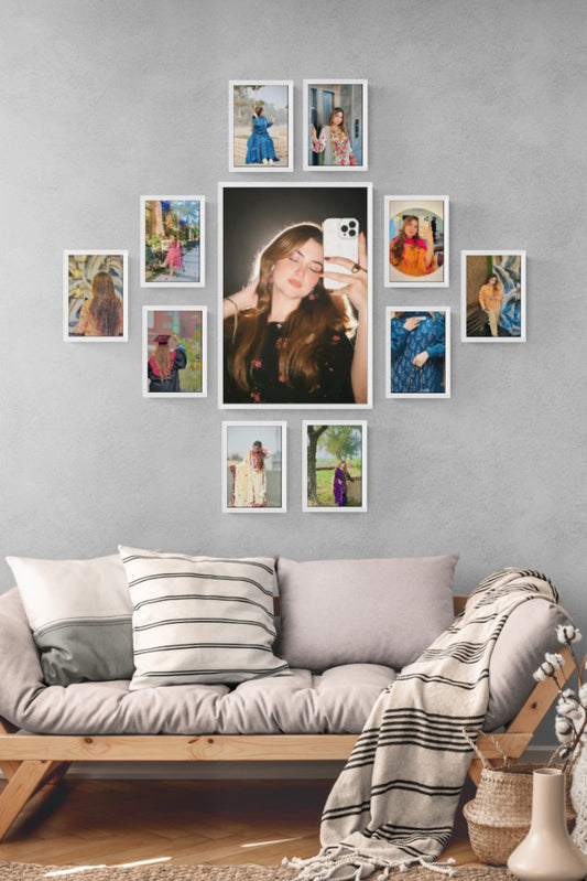 Custom Wall Frame Set | 11 Pcs