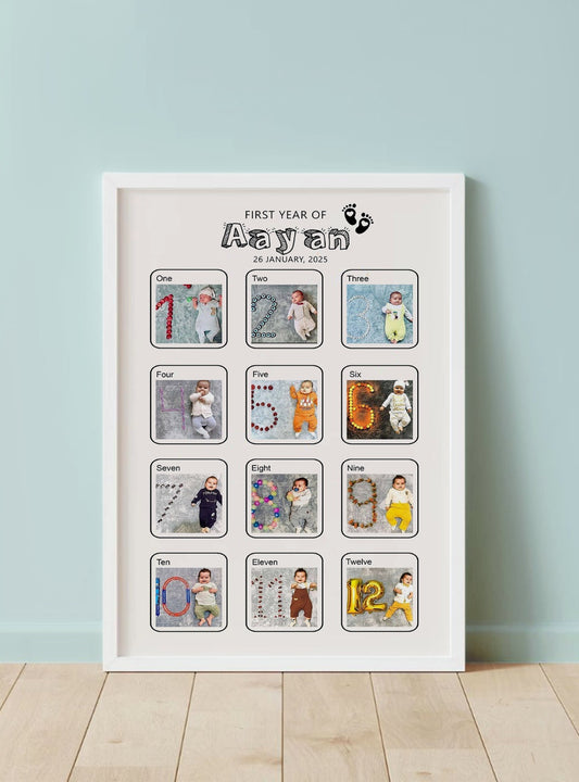 My First Year Baby Frame