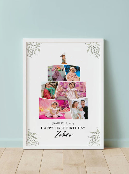 Customize Baby's Birthday Frame
