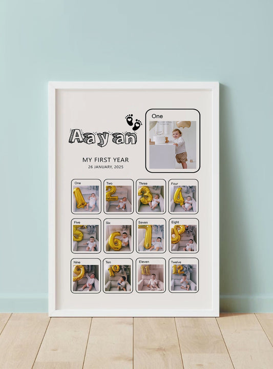 My First Year Baby Frame