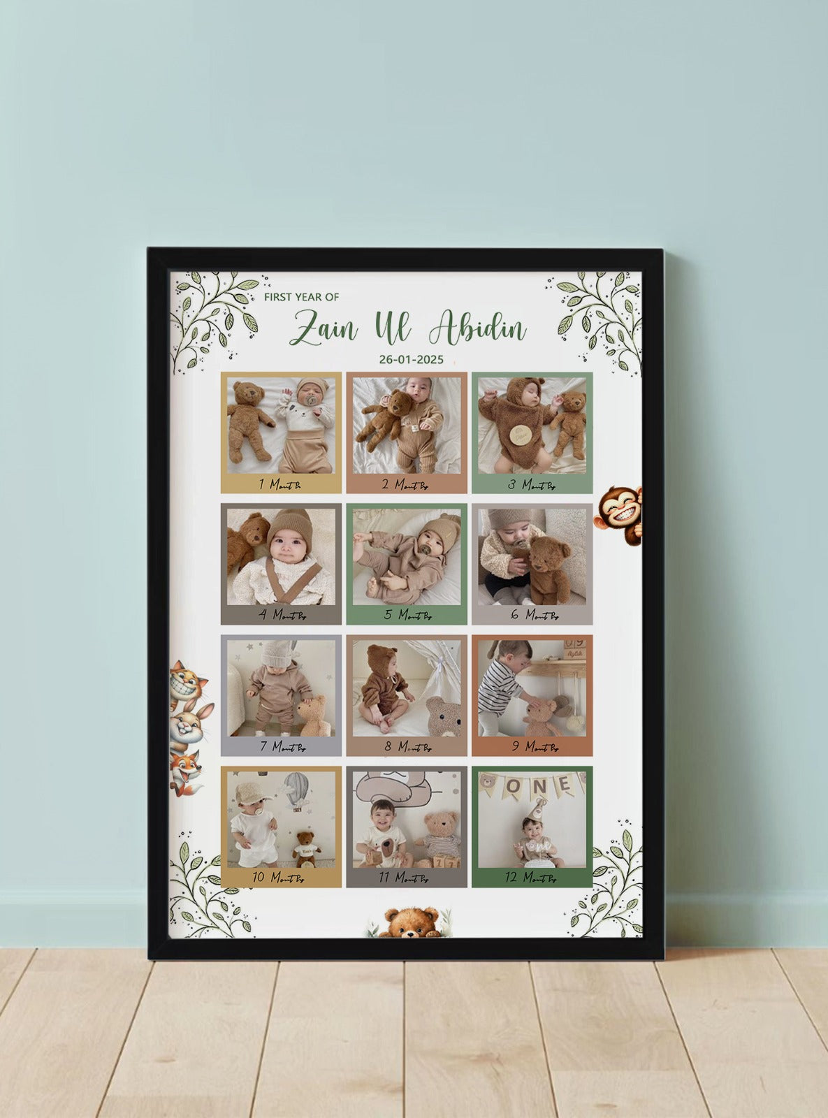 My First Year Baby Frame
