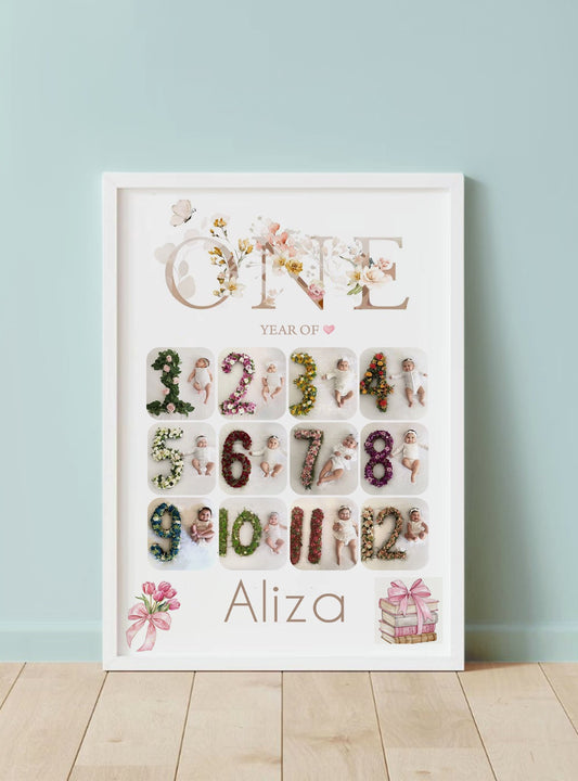 My First Year Baby Frame