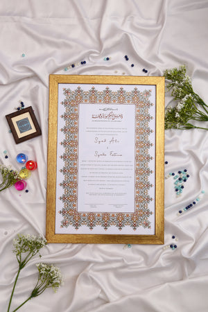 Virsa Custom Nikah Frame #6