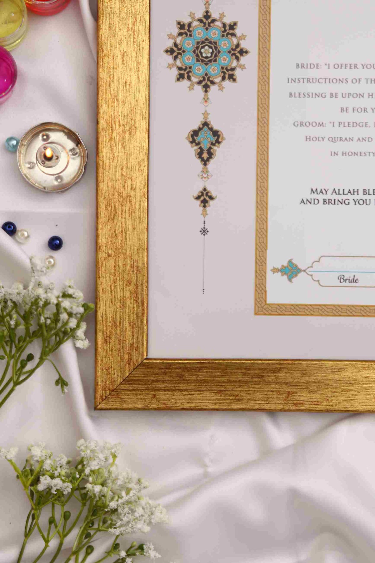 Nikah Frame Anmol Custom Nikah Frame #1