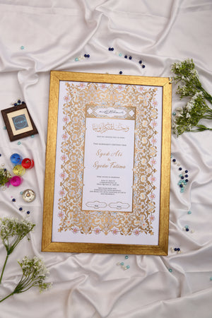 Virsa Custom Nikah Frame #11