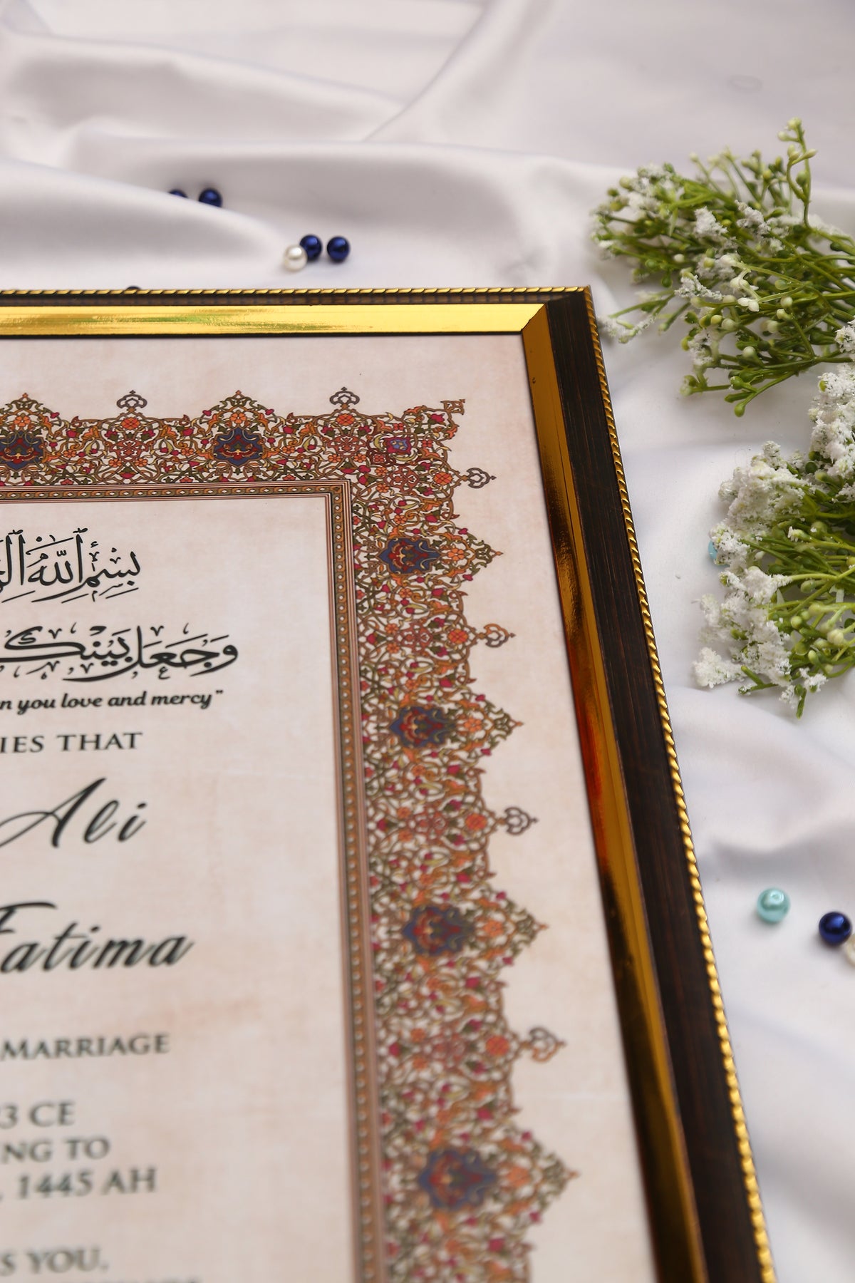 Nikah Frame Virsa Custom Nikah Frame #10