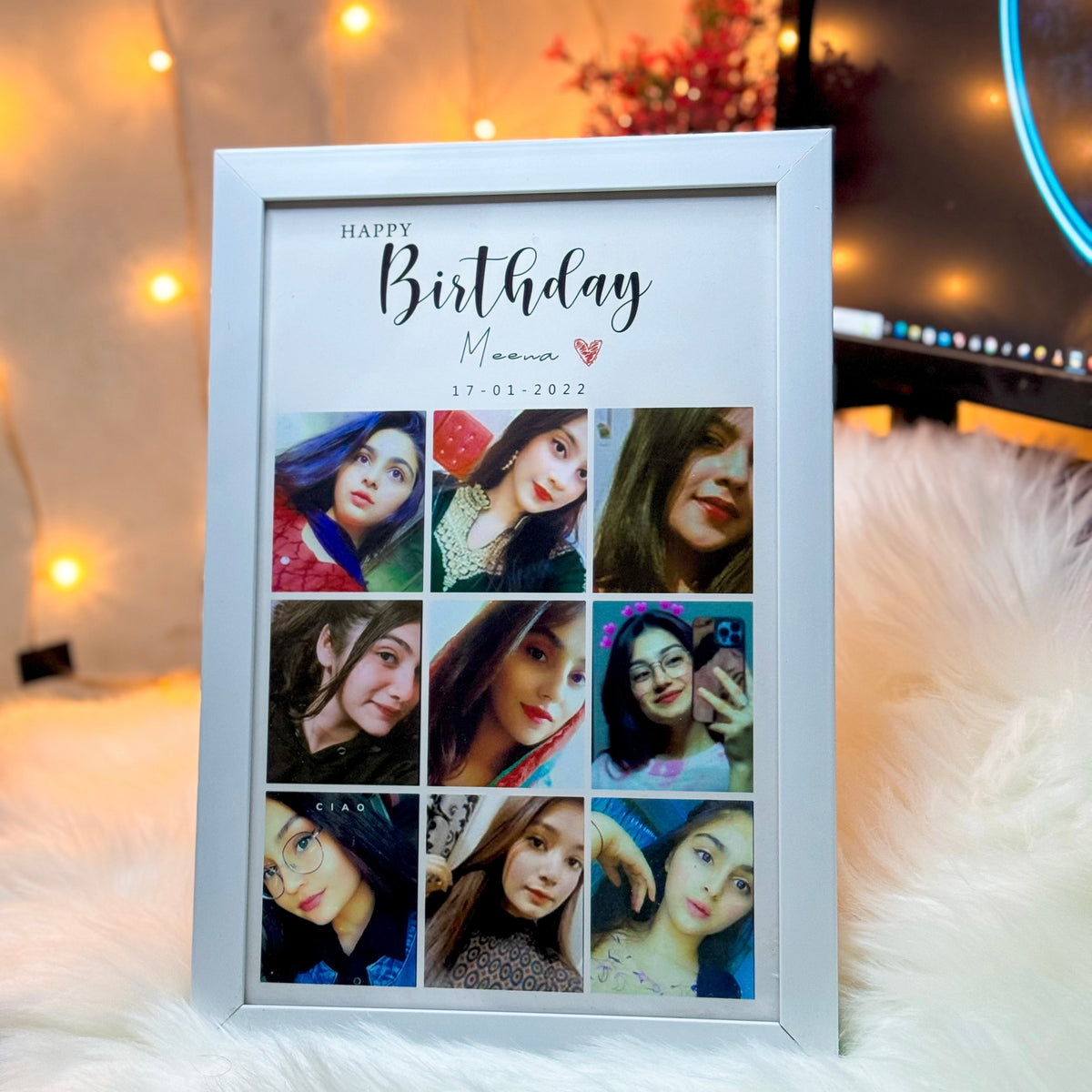 Add Birthday Frame Customize Birthday Frame