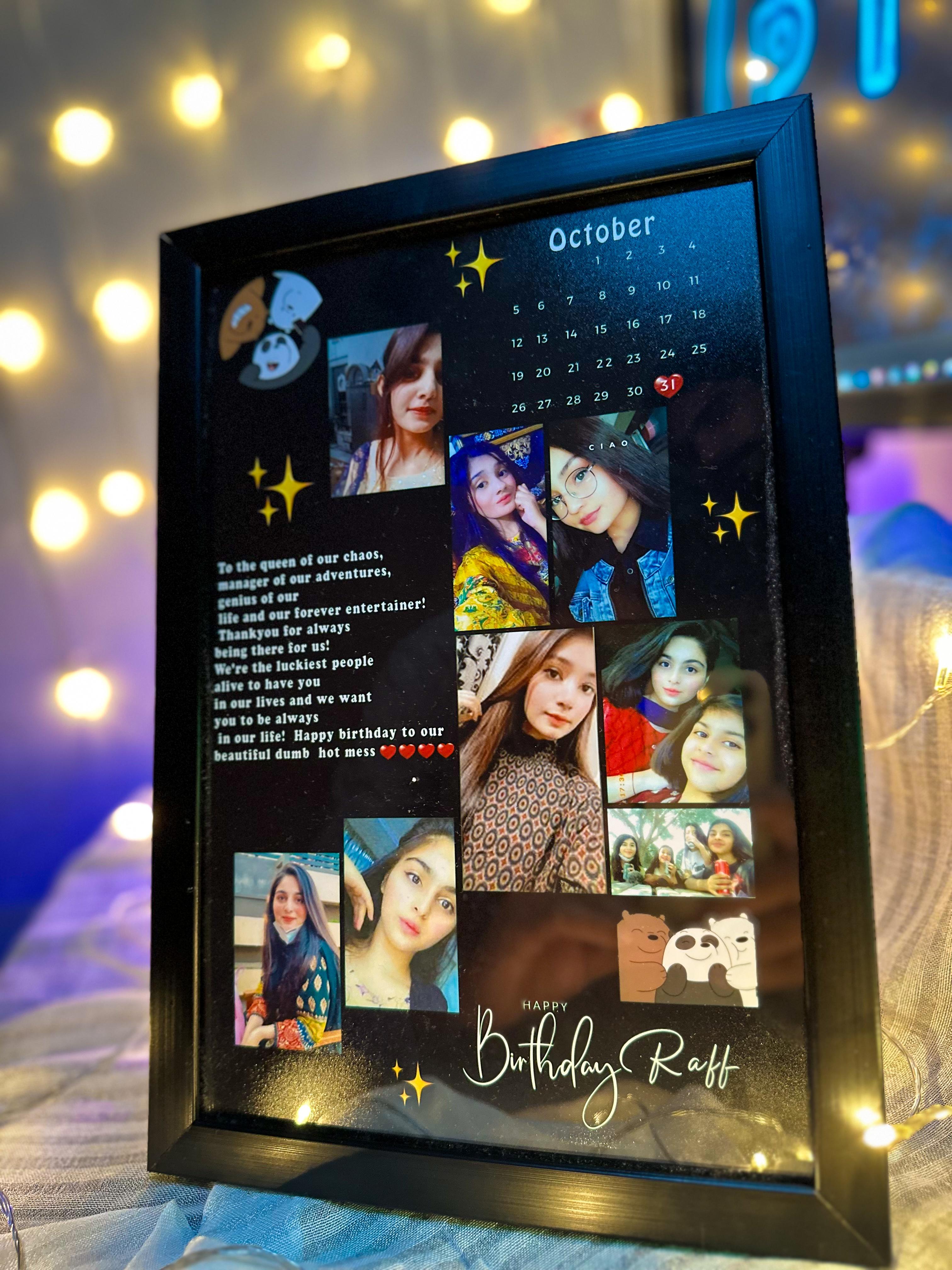 Birthday Frame Samples Customize Birthday Frame