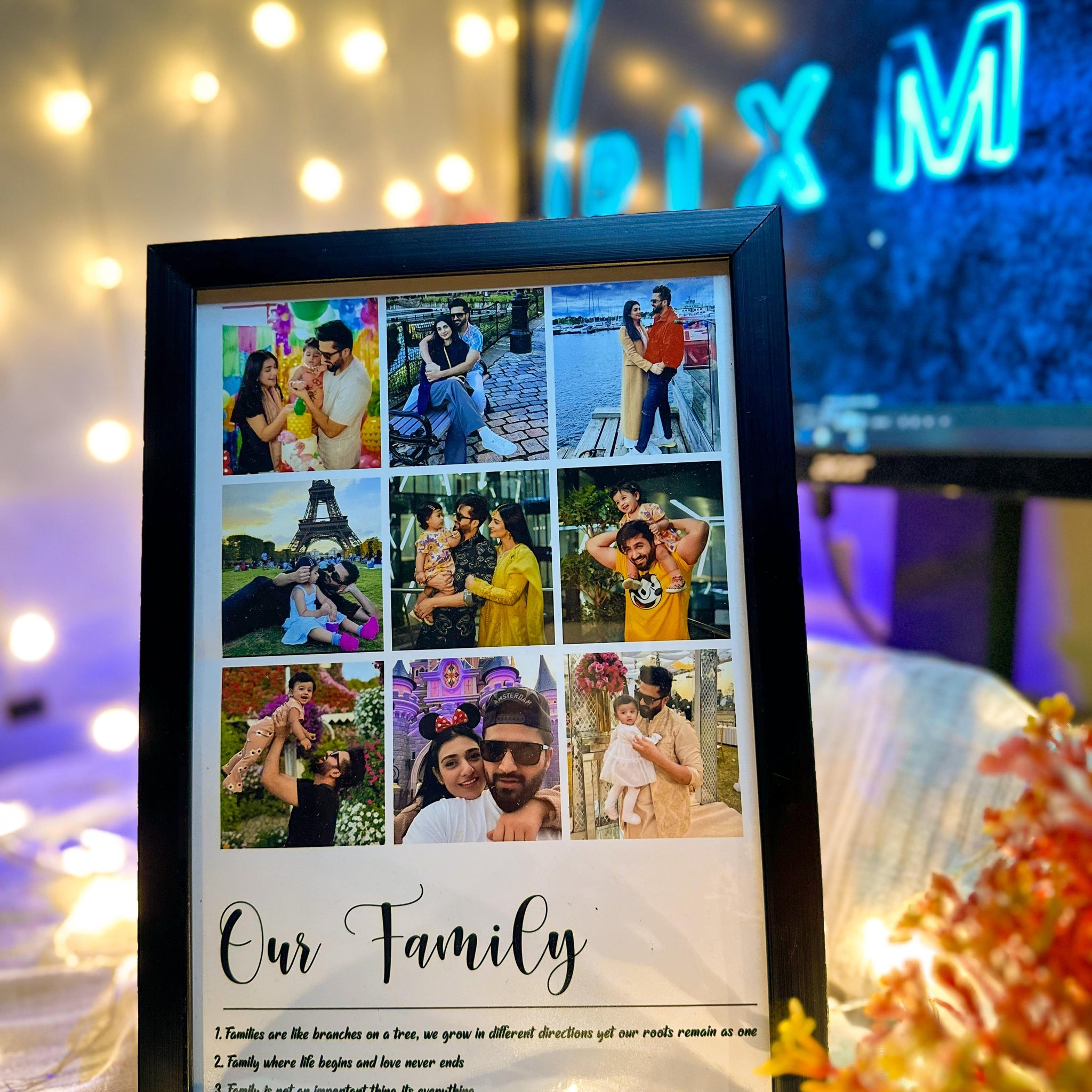 Customize Family Frame