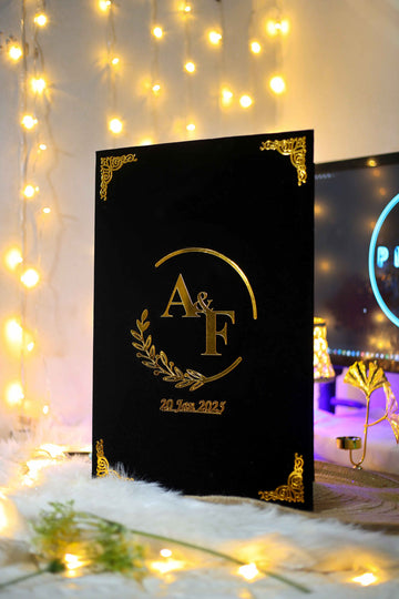 Nikah Booklet | Black