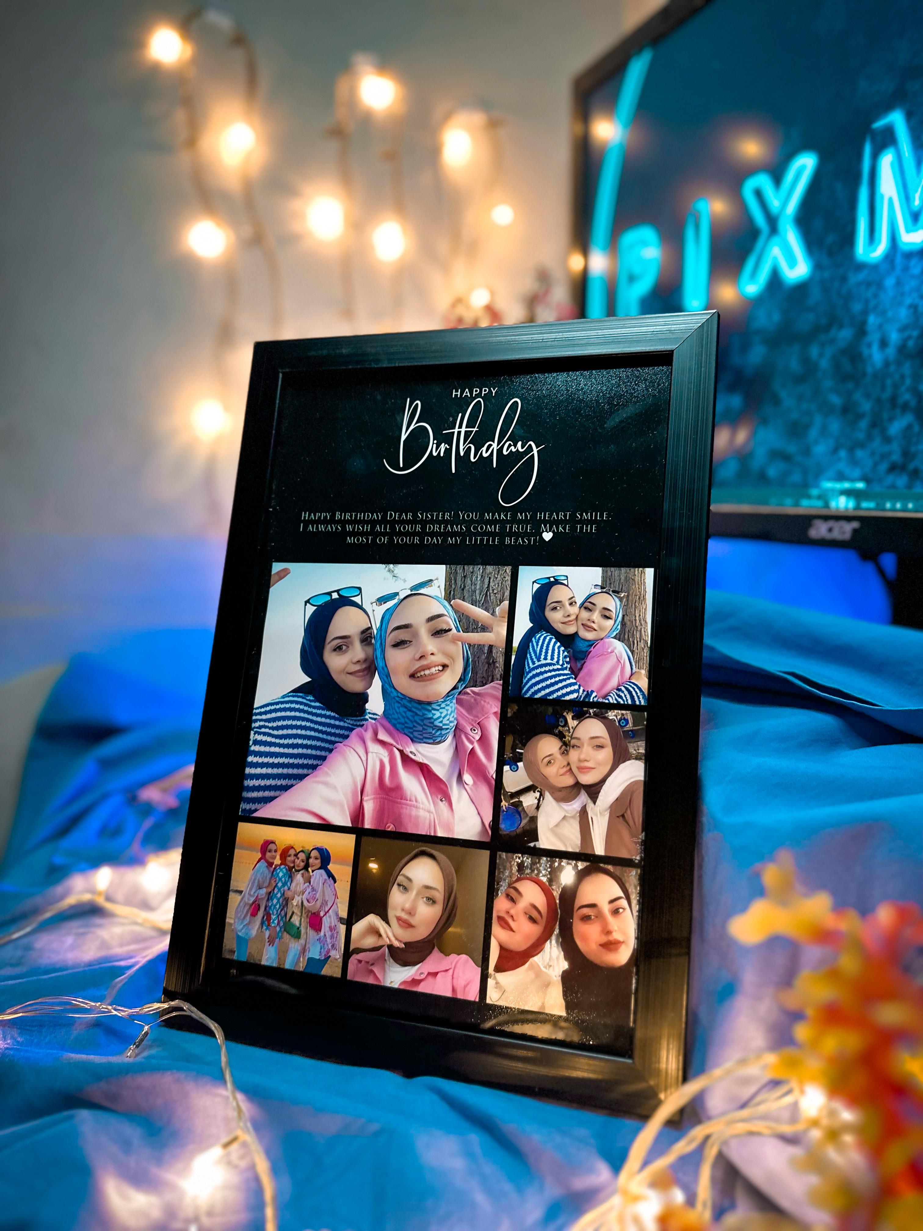 Add Birthday Frame Customize Birthday Frame