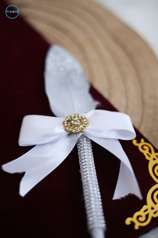 Nikah Pen Bow | Silver