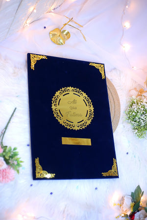 Nikah Booklet | Blue