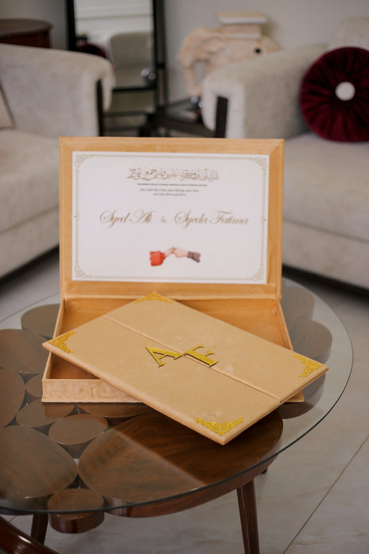Nikah Booklet 2 Door With Box | Skin